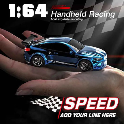2026 New Kf20 1:64 Drift Rc Car Four-wheel remote-controlled racing car Full proportions Desk Competition Toy Boys Ideal gifts.