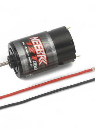 RC 550 Brushed Motor Waterproof 12T 21T 29T 35T 55T for 1/10 RC Crawler Axial SCX10 AXI03007 JL 90046 Traxxas TRX4 TRX6 RC Parts