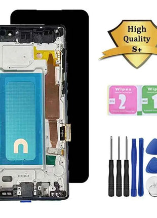 100% Test For Samsung Note9 LCD Display Touch Screen Digitizer Assembly For Samsung Note 9 N960F N960U N9600 LCD Frame