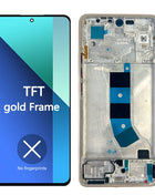 6.67'' AMOLED Display For Xiaomi Redmi Note 13 4G LCD Touch Screen Digitizer For Redmi Note 13 4G LCD Replacement