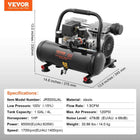 SucceBuy Air Compressor 750W/1450W/3000W Oil Free Air Compressor Quiet Portable Compressor Pump for Auto Repair Tire Inflation
