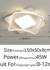 White square 50CM / 3 Color No Remote