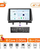 Ainavi Car Radio For Renault Clio 3 2005-2014 Wireless CarPlay Android Auto 4G Multimedia Player GPS 2 din Autoradio BT