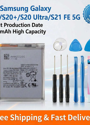 Brand New Replacement Battery EB-BG988ABY EB-BG980ABY EB-BG985ABY BG990ABY For Samsung Galaxy S20/S20+/S20 Ultra/S21 FE