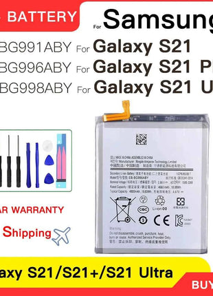 Genuine New Battery EB-BG998ABY EB-BG996ABY EB-BG991ABY For Samsung Galaxy S21 S21 Ultra S21+ S21 Plus Batteria Batteries+Tools