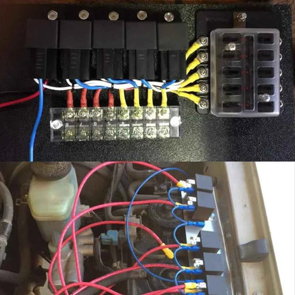 Connettore cavo isolato Cavo elettrico a crimpare Anello di testa a forcella Set anello Cappe a crimpare elettriche Terminali arrotolati Kit assortito