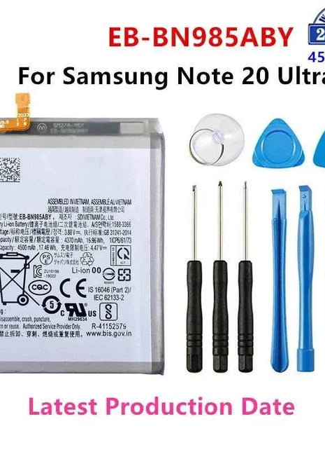 Original Quality Battery For Samsung S21 Ultra S21 Plus S20 FE A51 A70 A41 Note 20 Ultra A02S Phone Bateria Replacement