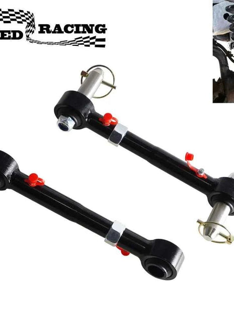 Collegamenti della barra antirollio anteriore regolabile per Jeep Wrangler JK JKS 2/4 porte 2007-2018 parti di automobili in acciaio inossidabile 2.5-6 "ascensori