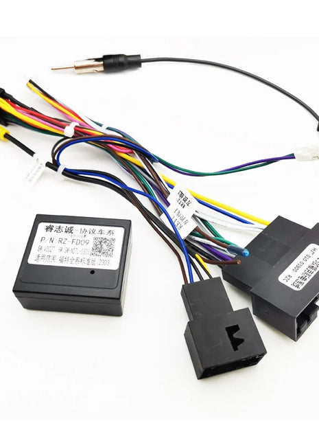Adattatore per cablaggio Android per auto Decodificatore CAN Bus Spina da 16 pin a 24 pin Cavo connettore unità principale ACM per Ford Focus MK3 Fiesta Mondeo