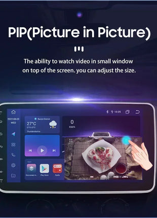 Hizpo 10.1" Universal CarPlay Android Auto Radio For VW Volkswagen Fiat Renault Nissan Hyundai 4G Car Multimedia Autoradio 1 Din