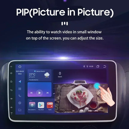 Hizpo 10.1" Universal CarPlay Android Auto Radio For VW Volkswagen Fiat Renault Nissan Hyundai 4G Car Multimedia Autoradio 1 Din