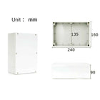 Project Junction Box for Electrical Cable Outdoor DIY Sealed IP67 Enclosure Wire Box 115x90x55mm Waterproof Electronic Cases