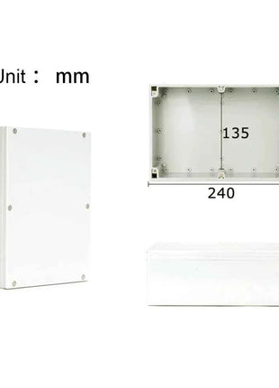 Project Junction Box for Electrical Cable Outdoor DIY Sealed IP67 Enclosure Wire Box 115x90x55mm Waterproof Electronic Cases