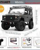 New MN99s MN98 1:12 MN Model RTR Version RC Car 2.4G 4WD RC Rock Crawler Defender Remote Control Car 1/12 RC Truck Cars Toys