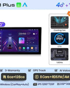 Junsun 7 9 10 inch Universal CarPlay Android Auto Car Radio For VW Fiat Renault Nissan Hyundai GPS Multimedia autoradio Stereo