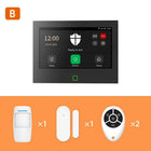 Staniot 7 inch Home Alarm System Wireless WiFi 4G Tuya Smart Security Protection Kit Built-in 115dB Louder Siren 5000mAh Battery