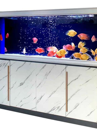 CZ Home Living Room Screen Aquarium Landscaping Full Set Ultra-clear Glass Large Medium Bottom Filter Fish Tank