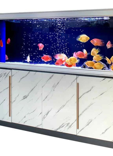 CZ Home Living Room Screen Aquarium Landscaping Full Set Ultra-clear Glass Large Medium Bottom Filter Fish Tank