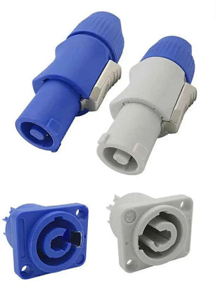 Connettore Powercon NAC3FCA NAC3FCB Presa maschio a 3 pin Cavo CA 20A 250V Adattatore spina di alimentazione per schermo LED Illuminazione scenica