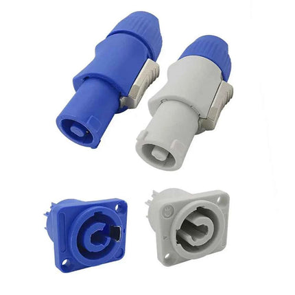 Connettore Powercon NAC3FCA NAC3FCB Presa maschio a 3 pin Cavo CA 20A 250V Adattatore spina di alimentazione per schermo LED Illuminazione scenica