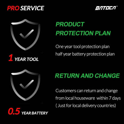 BATOCA S6 Cordless Mini Car Polisher 12V Cordless Polisher for Car Waxing 2.0Ah Buffer Polisher with Extension rod
