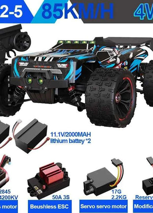 SCY9522PRO 85KM/H High Speed RC Car Brushless 4WD Off-Road Drift Remote Control Car 1:16 Professional Racing Cars SCY9522 50KM/H