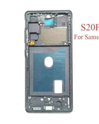 Per Samsung Galaxy S20 FE Cornice centrale S20FE Riparazione mobile LCD Ristrutturazione