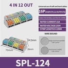 1 In Multiple Out Push-in Electrical Wire Connector Terminal Block Universal Fast Wiring Cable Connectors For Cable Connection