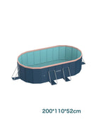 New Foldable Non-Inflatable Swimming Pool for Family Summer Water Party Home Outdoor Garden Backyard 1.6m 2.1m 2.6m 3m 3.6m