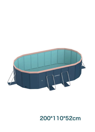 New Foldable Non-Inflatable Swimming Pool for Family Summer Water Party Home Outdoor Garden Backyard 1.6m 2.1m 2.6m 3m 3.6m