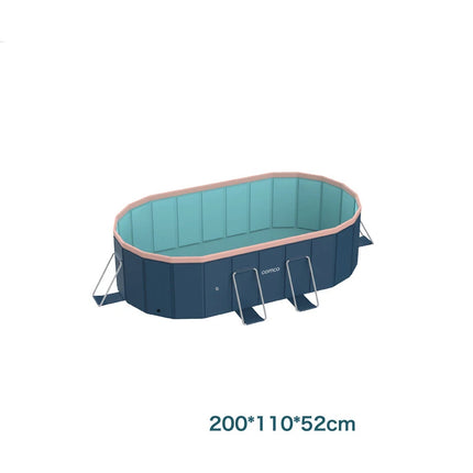 Nuova piscina pieghevole non gonfiabile per la famiglia Summer Water Party Home Outdoor Garden Backyard 1.6m 2.1m 2.6m 3m 3.6m