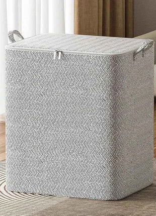 1pc Household Large Capacity Storage Bag Non-woven Material, Closet Wardrobe Organizer Can Be Used For Quilt Clothing, Toys