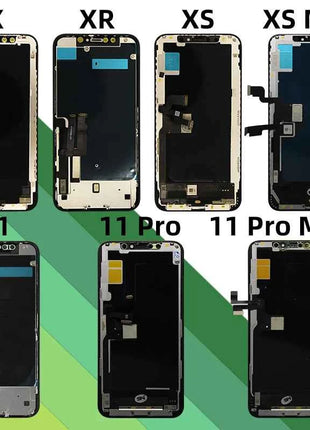 OLED 16 For iPhone X XR XS MAX 11 12 Pro Display 15 Pro Max Screen Touch For iP 13 Pro 14 Plus 13 MINI Display 15 Plus 12 Mini