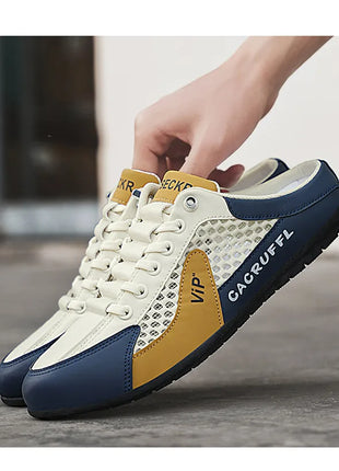2025 New Men's Casual Slip-Ons: Durable, Comfortable, Breathable & Stylish Half-Slippers