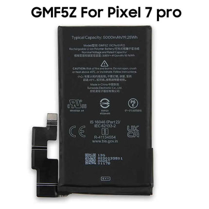 Replacement Phone Battery GMF5Z GZE8U GP5JE For Google Pixel 7 Pro Pixel 7 Pixel 7A with Tools