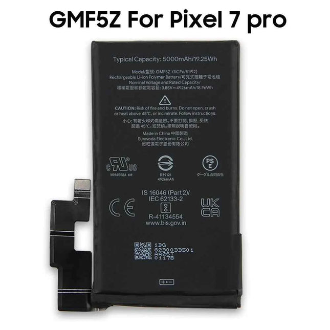 Replacement Phone Battery GMF5Z GZE8U GP5JE For Google Pixel 7 Pro Pixel 7 Pixel 7A with Tools