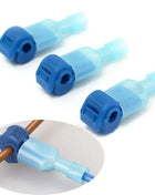 20 Pcs/40 Pcs Quick Electrical Wire Connectors Snap Splice Lock Cable Terminals Crimp Electric Motorcycle Ham Radio
