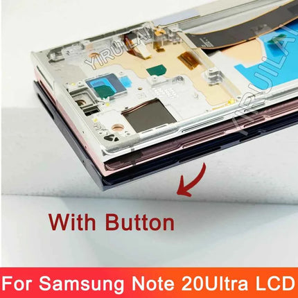 AMOLED Per Samsung Nota 20 Ultra N986B N985 N985F Display Per SAMSUNG Note20 Ultra SM-N986F LCD Touch Screen Digitizer Assembly