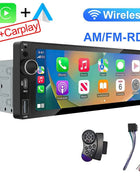 IPS 6.9 Inch 1Din Wireless Or wired Carplay Android Auto Car Radio Multimedia MP5 Player 1 Din DVD Bluetooth Stereo USB Charging