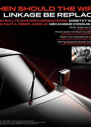 Frankberg 1x meccanismo tergicristallo anteriore per Tesla Model S 5YJS Bj dal 2012 6005946