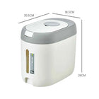 XIAOGUI 5KG/10KG Rice Dispenser Kitchen Organizer And Storage Container Home Box Cereal Jar Botes Cocina Almacenaje Alimentos