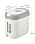 XIAOGUI 5KG/10KG Rice Dispenser Kitchen Organizer And Storage Container Home Box Cereal Jar Botes Cocina Almacenaje Alimentos