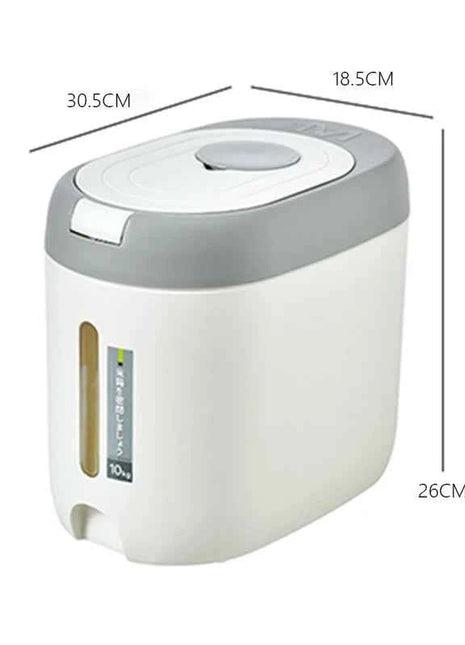 XIAOGUI 5KG/10KG Rice Dispenser Kitchen Organizer And Storage Container Home Box Cereal Jar Botes Cocina Almacenaje Alimentos