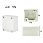 Project Junction Box for Electrical Cable Outdoor DIY Sealed IP67 Enclosure Wire Box 115x90x55mm Waterproof Electronic Cases
