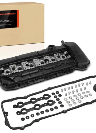 Coperchio valvole Frankberg 1x per testata cilindri BMW Serie 3 E46, Serie 5 E39, Serie 7 E38, X5 E53, Z3 E36 M52/M54 11121432928