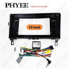 Adattatore per cablaggio radio CAN Bus con telaio da pannello per Nissan Qashqai J11 2016-2019, per multimediale Android 2 Din 10