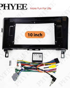Adattatore per cablaggio radio CAN Bus con telaio da pannello per Nissan Qashqai J11 2016-2019, per multimediale Android 2 Din 10