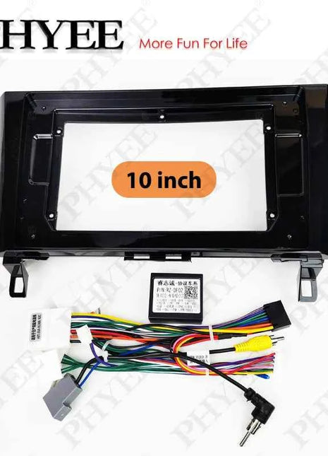 Adattatore per cablaggio radio CAN Bus con telaio da pannello per Nissan Qashqai J11 2016-2019, per multimediale Android 2 Din 10" 16 pin