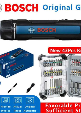 BOSCH GO 3 Cordless Screwdriver 3.6V Lithium-ion Battery Rechargeable Cordless Drill with Box Bosch go3 Professional Tool Set