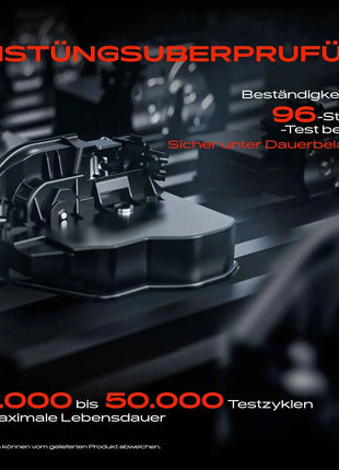 Serratura Portellone Posteriore Frankberg 1x per Porsche Cayenne 9PA 3.2L 3.6L 95551250502 955512501 7L5827505A 95551250500 7L5827505B